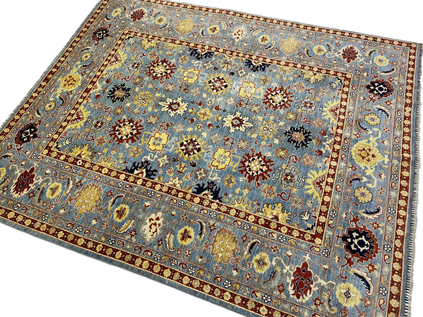 Moderne Samarkand Tapijt 248x 299 cm